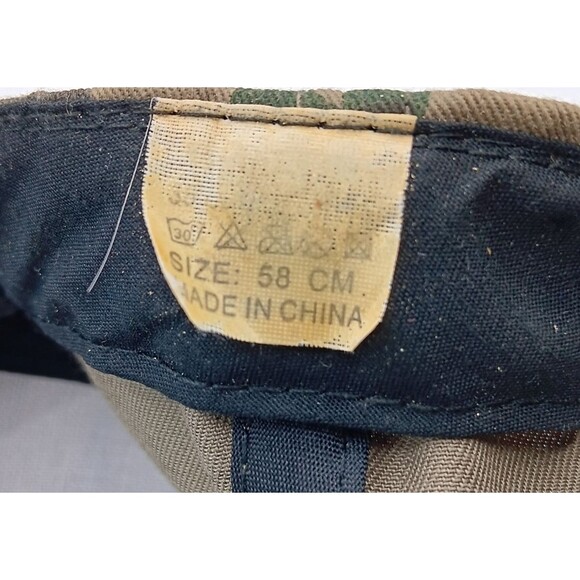 USA American Flag Eagle Patriotic Baseball Hat Cap 7 1/4 Trucker Military Camo - Picture 8 of 8